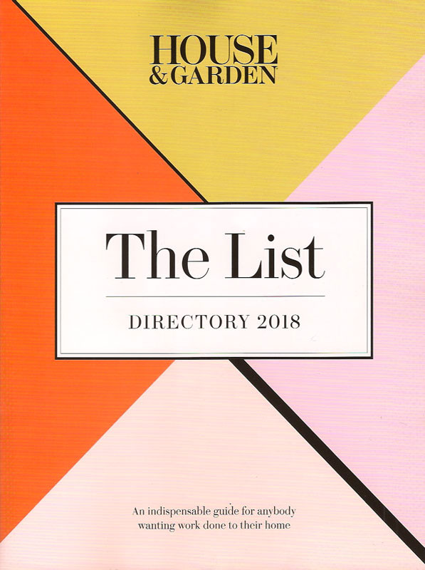 House and Garden December 2017 The List Trilbey Gordon Interiors